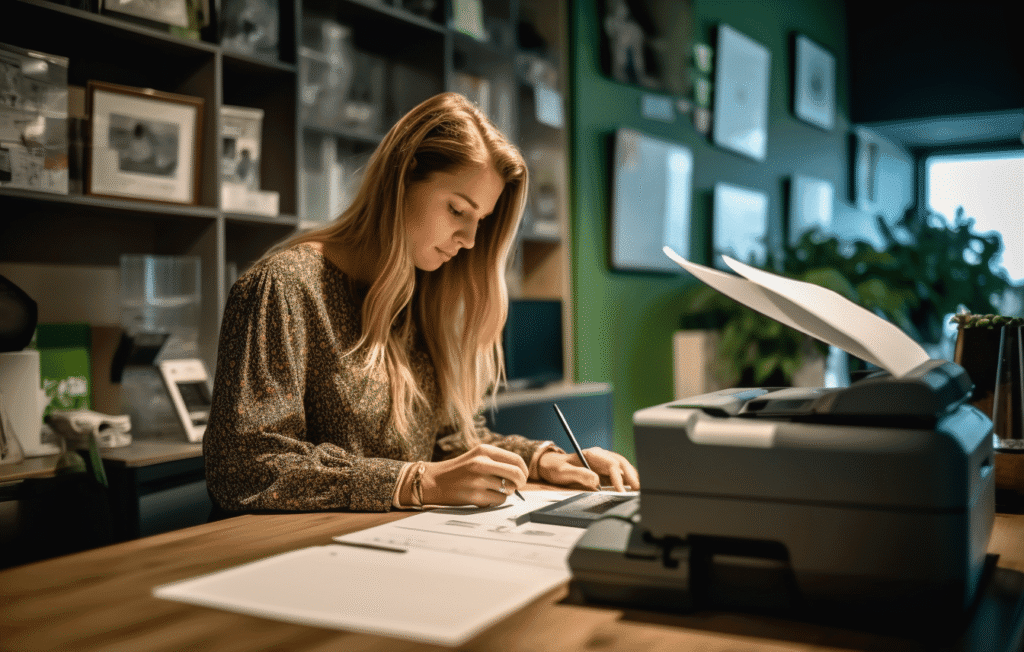 Tampon Trodat Printy 4913 pour entreprise : le bon compromis