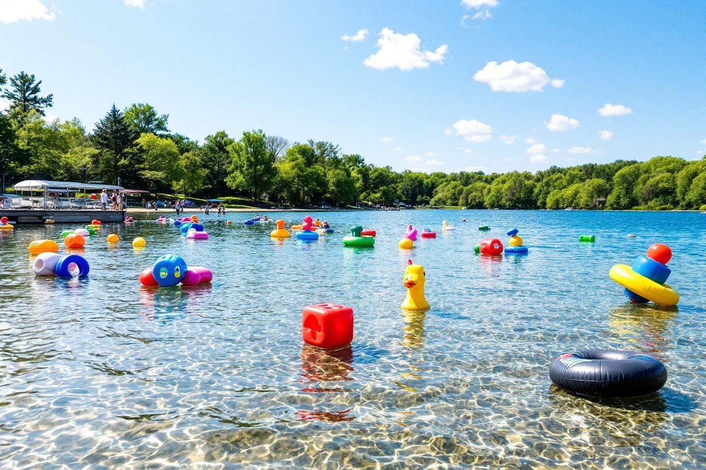 les jouets flottants durables pour un chiot