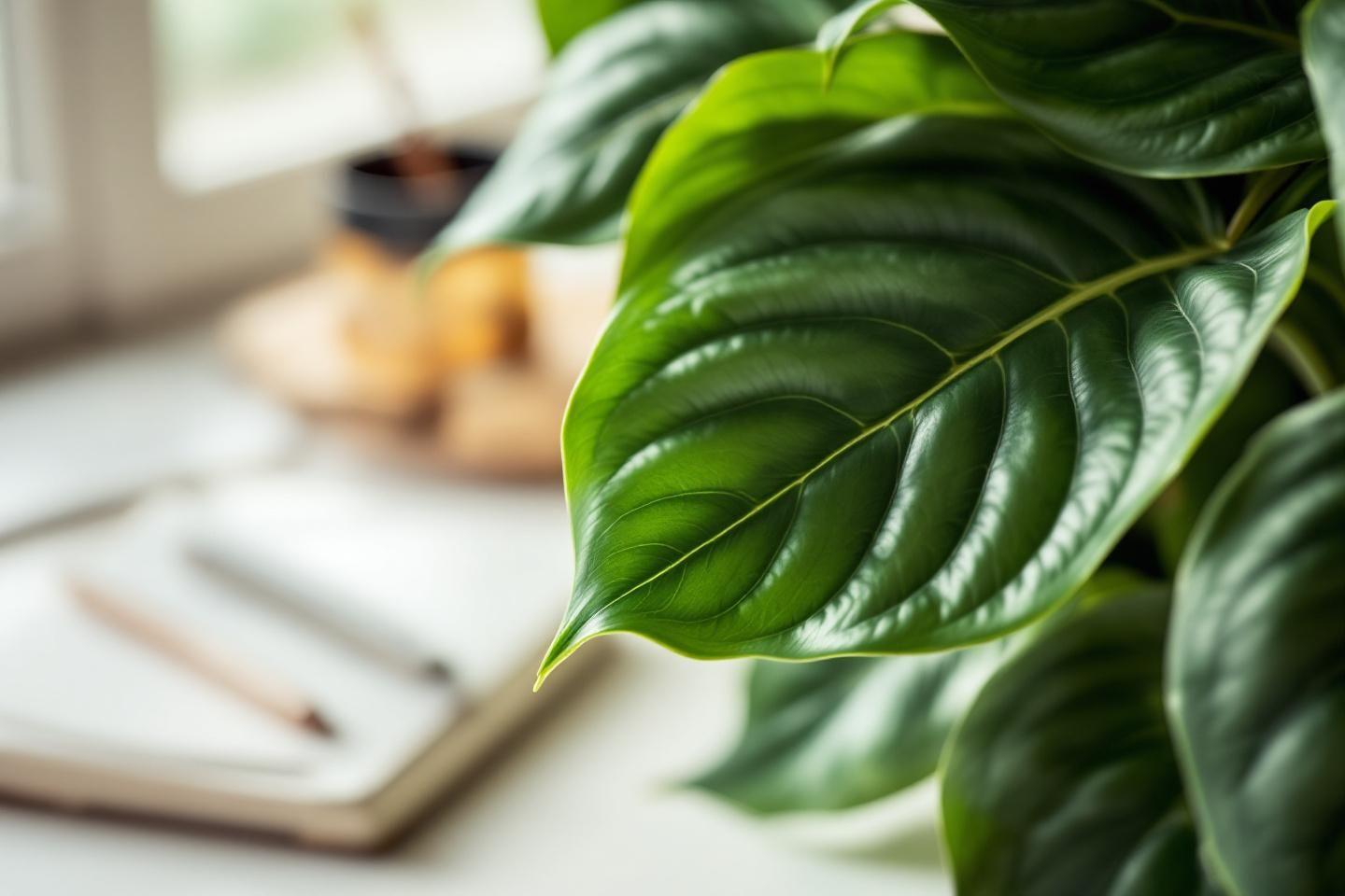 Plantes efficaces pour filtrer l'air d'un bureau