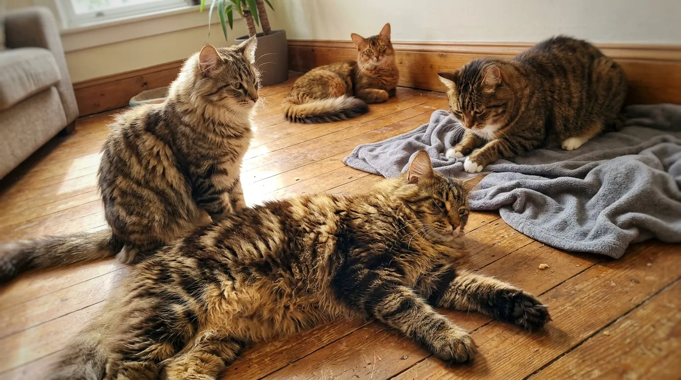 Chat tigré poil long : races et caractéristiques