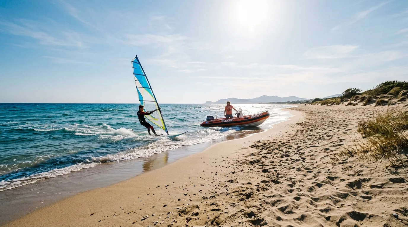 Meilleur spot kitesurf Hérault débutant eau peu profonde